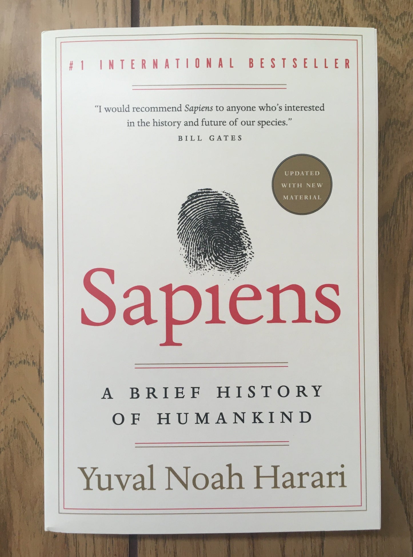 Sapiens: A Brief History of Humankind