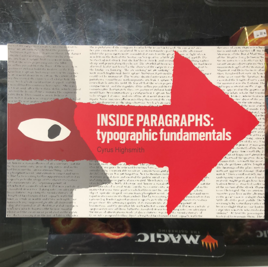 Inside Paragraphs: typographic fundamentals