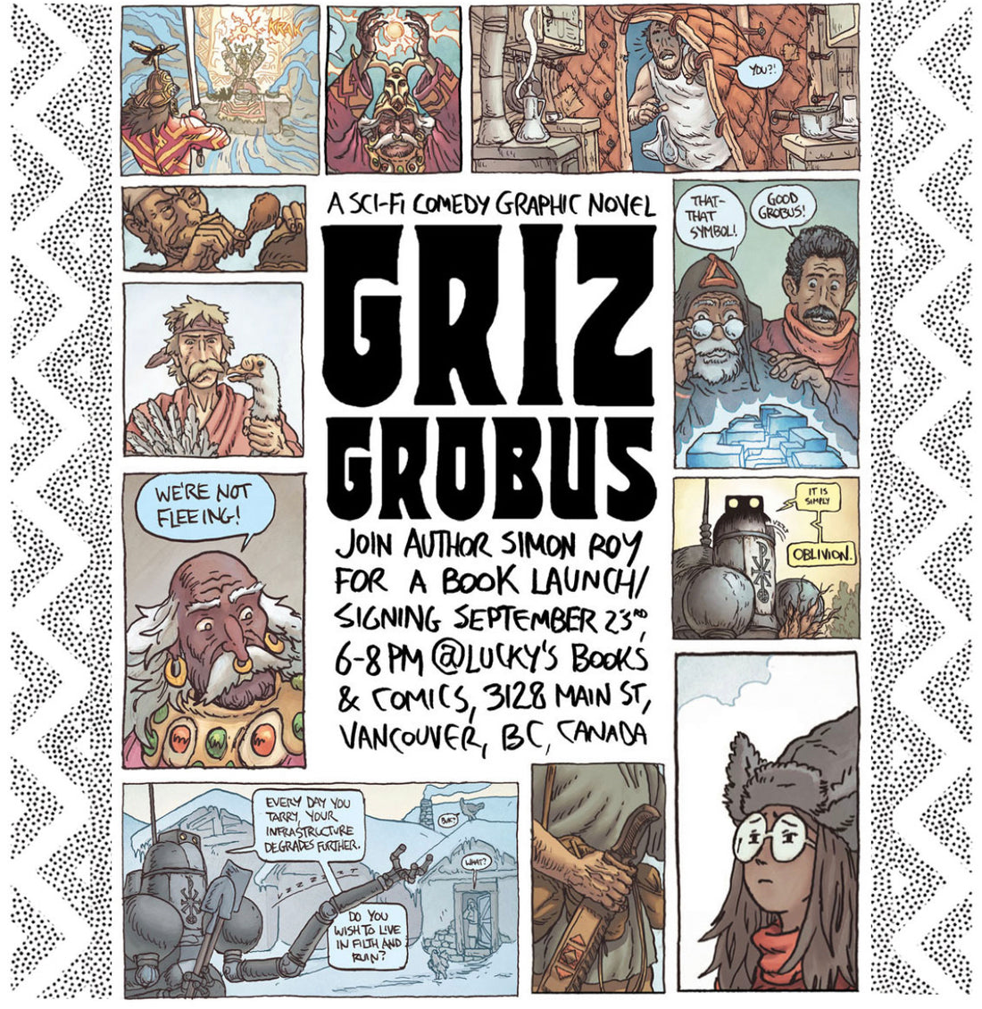 Griz Grobus Signing & Launch Party