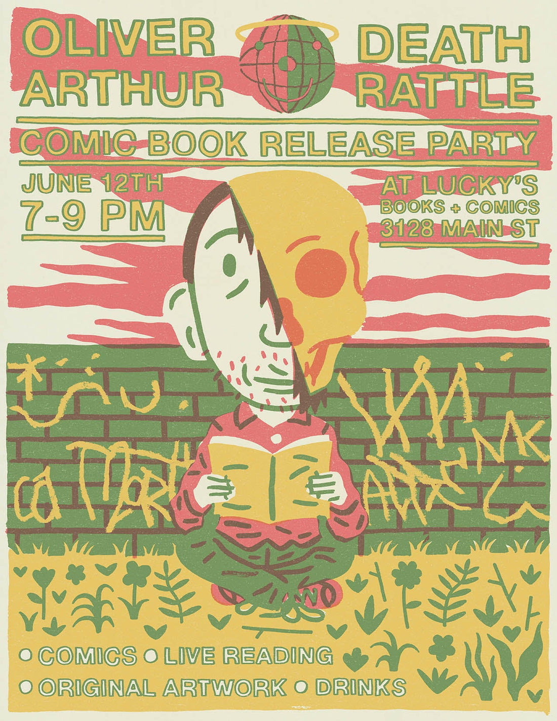 Death Rattle — Comic Book Release Party: Oliver Arthur