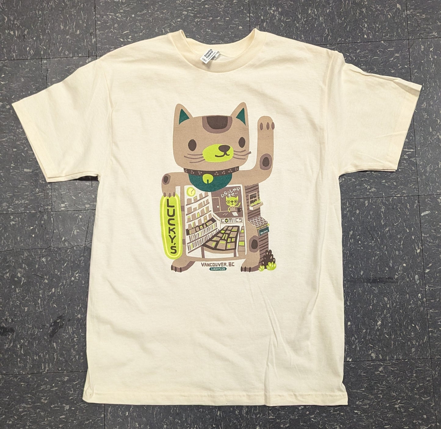 Lucky's Cat Short Sleeve T-Shirt