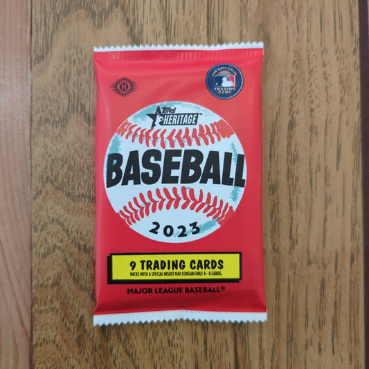 Topps Heritage Baseball Cards 2023