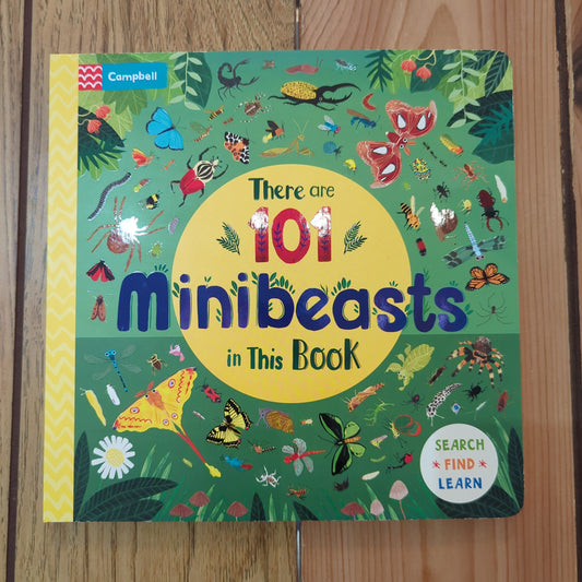 There are 101 Minibeasts in This Book