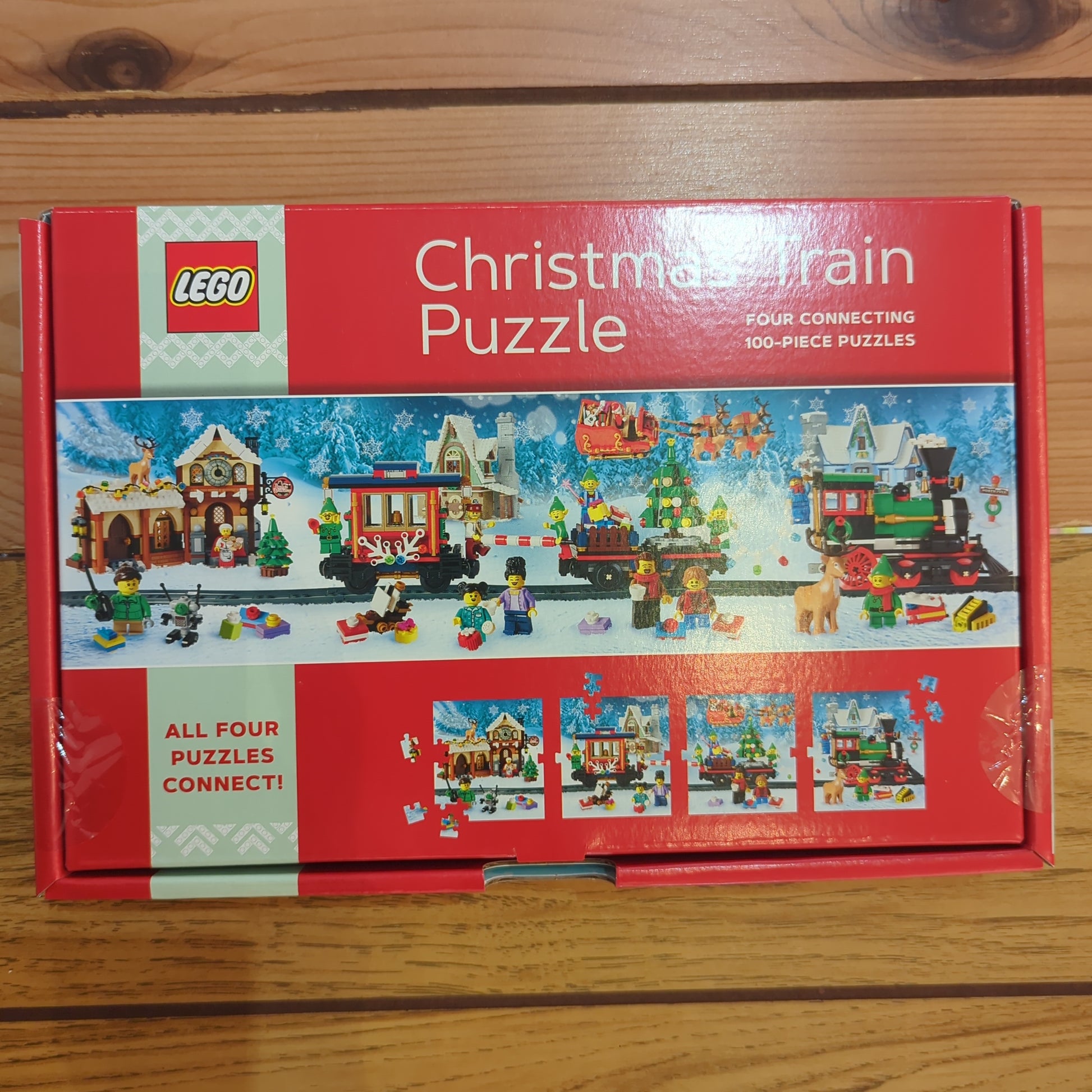 LEGO Christmas Train Puzzle