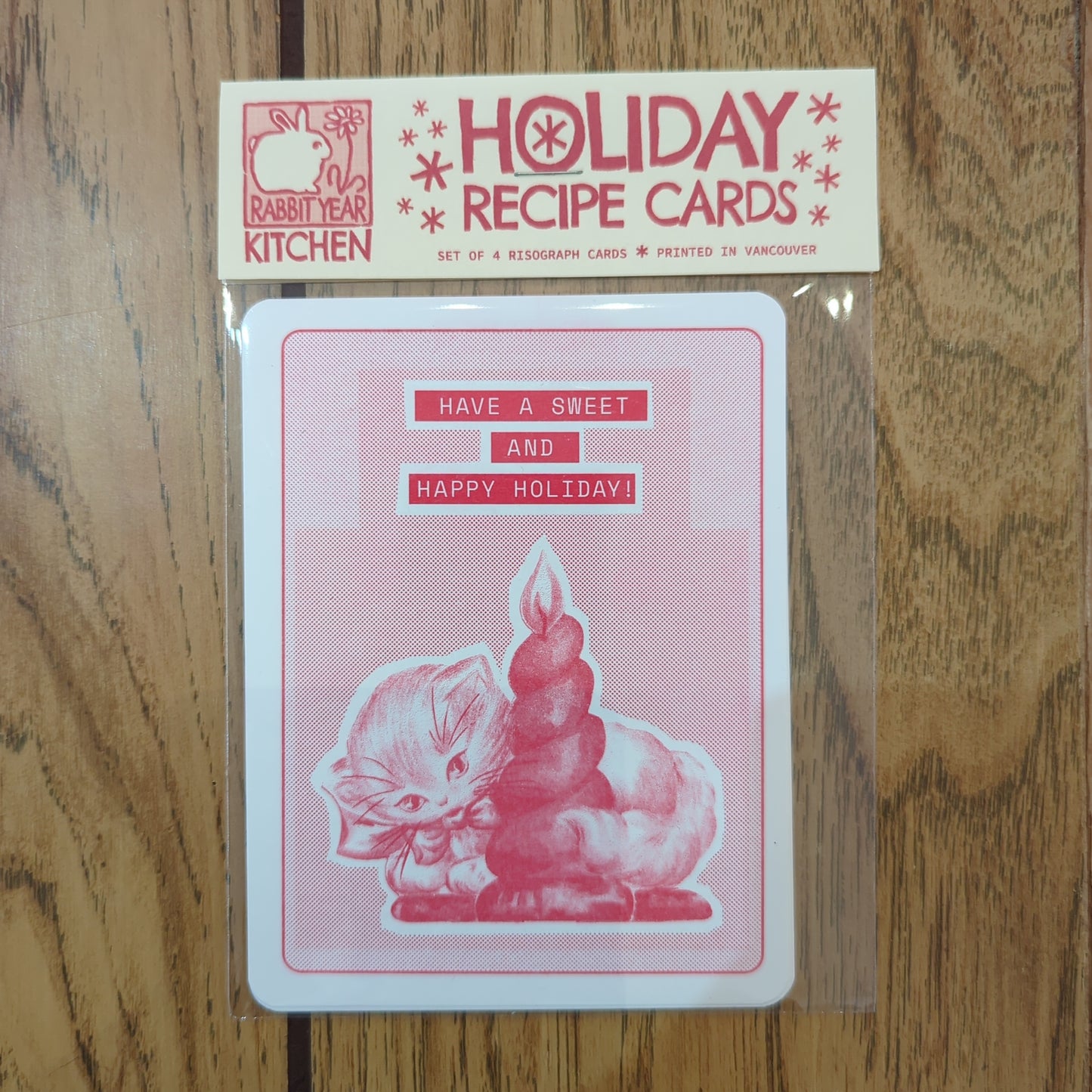 Rabbit Year Kitchen: Holiday Recipe Cards