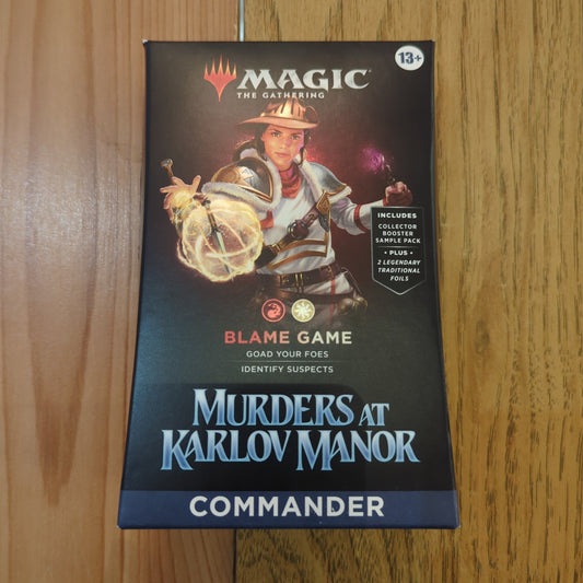 MTG: Murders at Karlov Manor Commander Deck - Blame Game