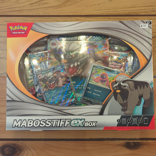 Pokemon TCG: Mabosstiff EX Box