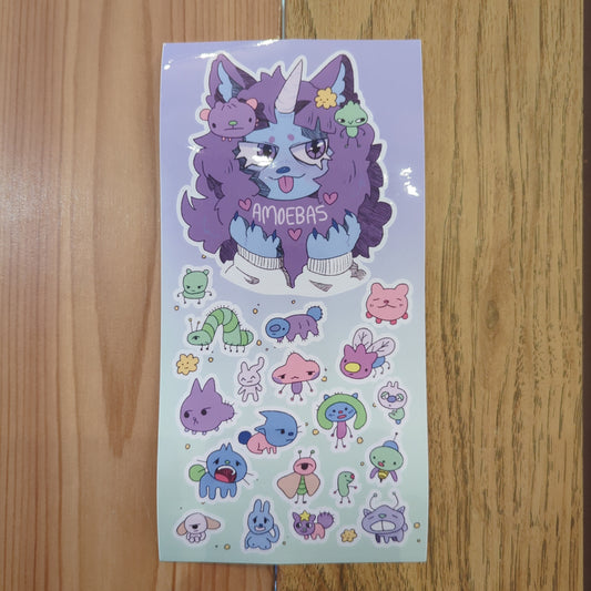 Amoebas - Sticker Sheet