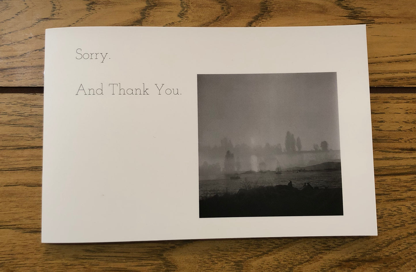 Sorry. And Thank You.