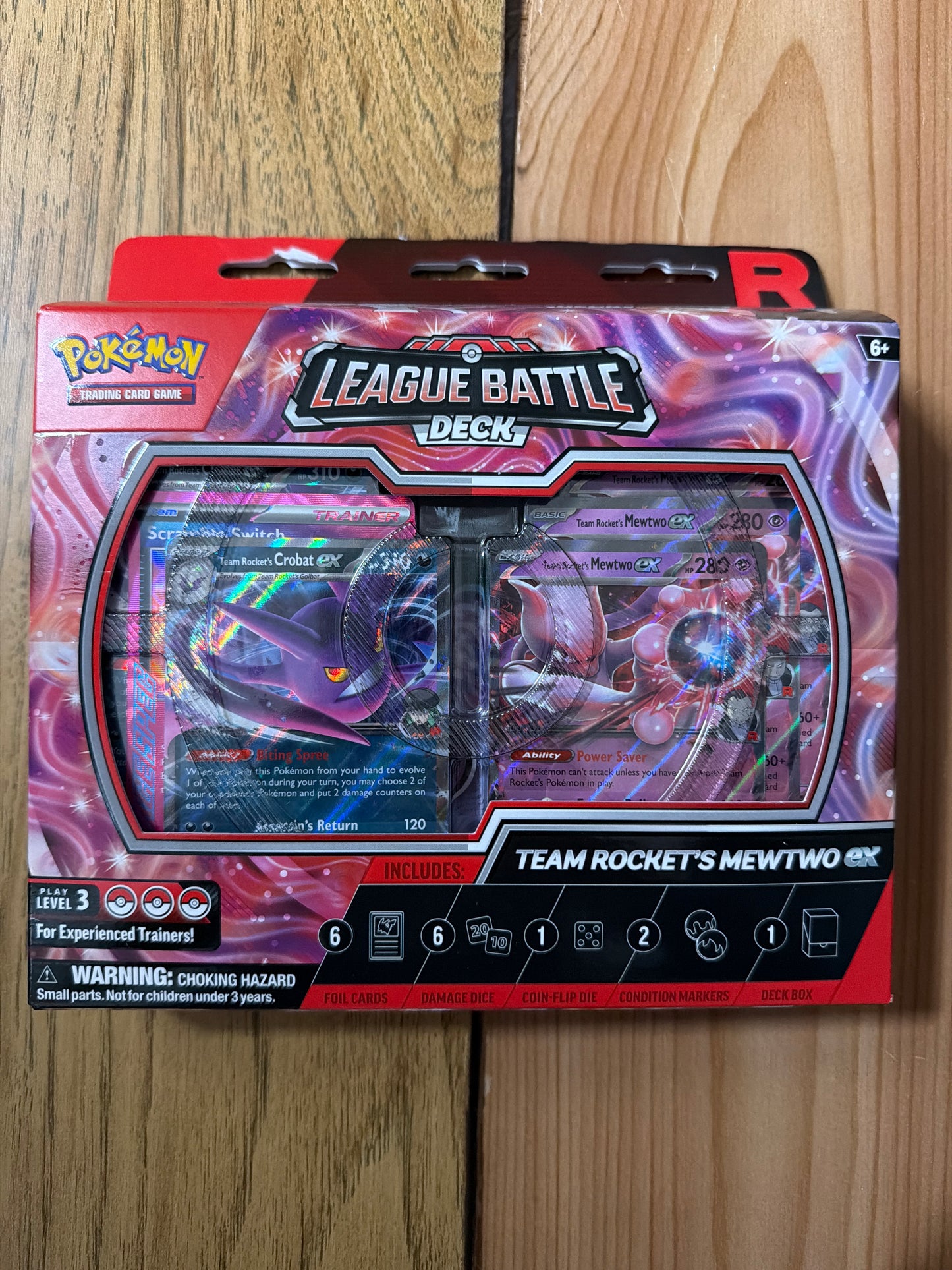 Pokémon TCG: Team Rocket’s Mewtwo ex League Battle Deck