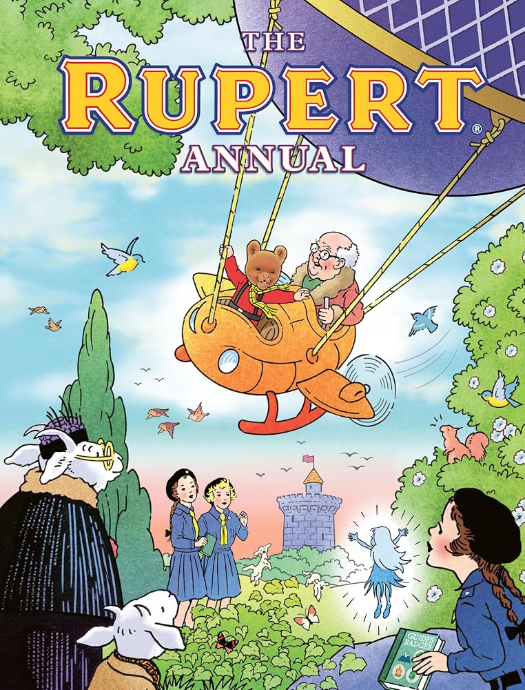 The Rupert Annual 2027: An ideal gift for fans of all ages, featuring a charming new Spring story illustrated by Stuart Trotter. New for 2026! cover image