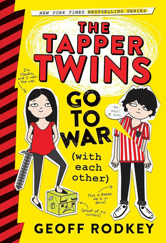 The Tapper Twins Go to War (With Each Other) (The Tapper Twins, 1) cover image