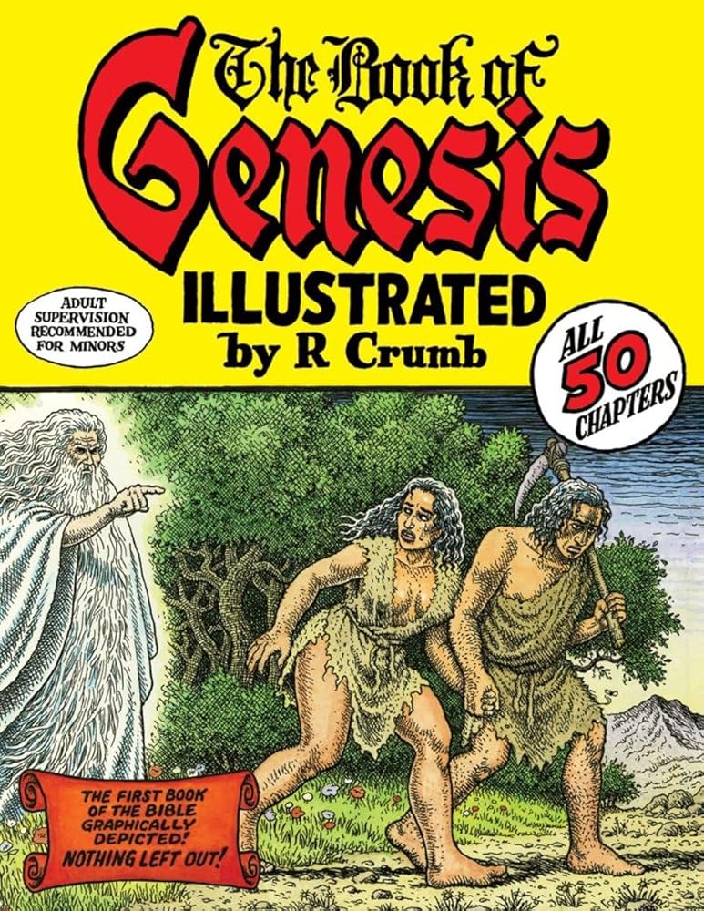 The Book of Genesis Illustrated by R. Crumb cover image