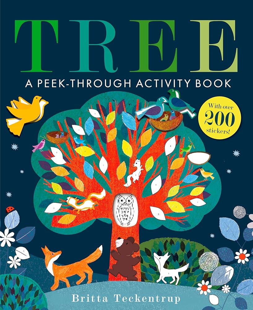 Tree: A Peek-Through Activity Book: With over 200 stickers cover image