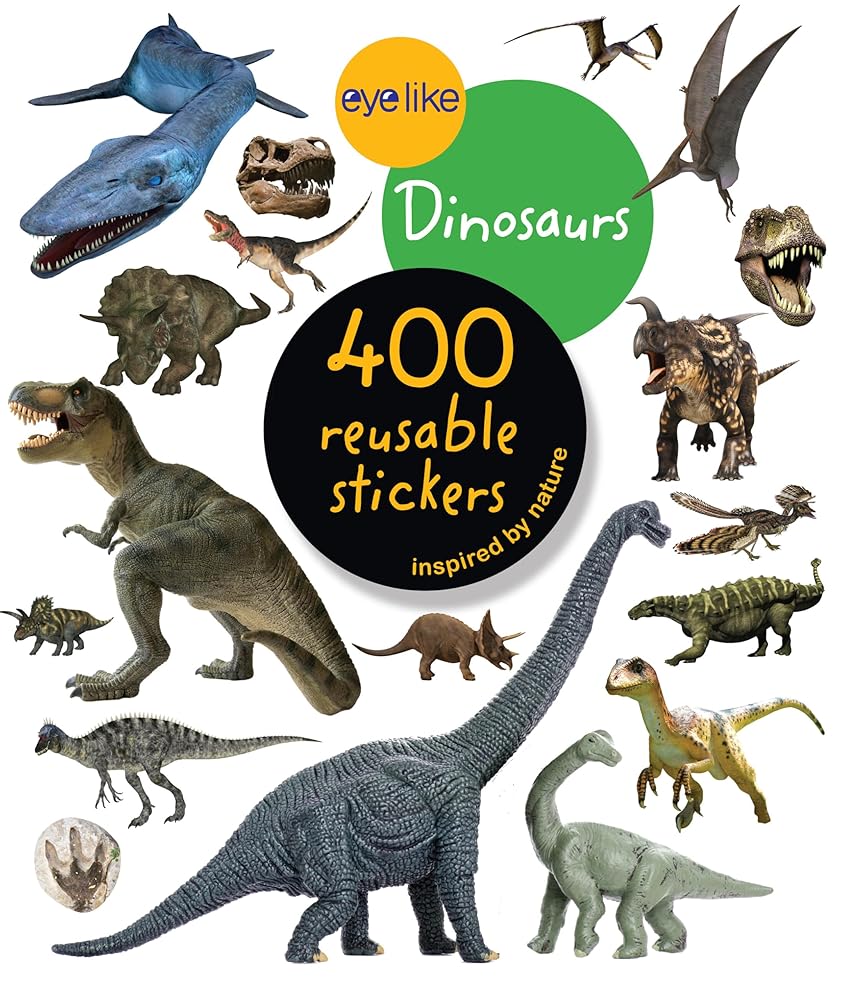 Eyelike Stickers: Dinosaurs cover image