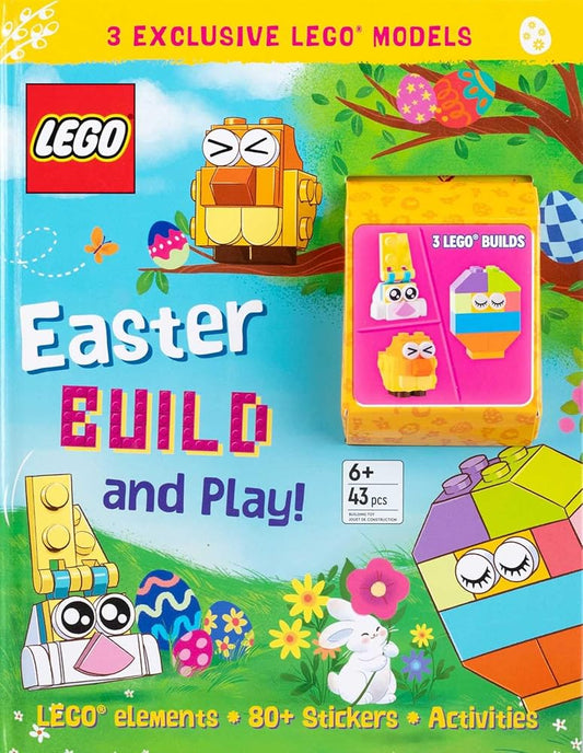 LEGO Books: Easter Build and Play! (Activity Book with Minifigure) cover image