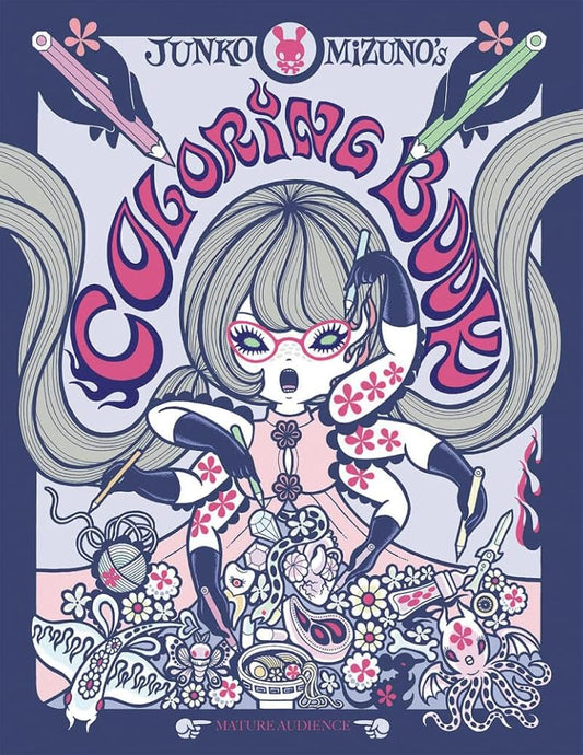 Junko Mizuno's Coloring Book cover image