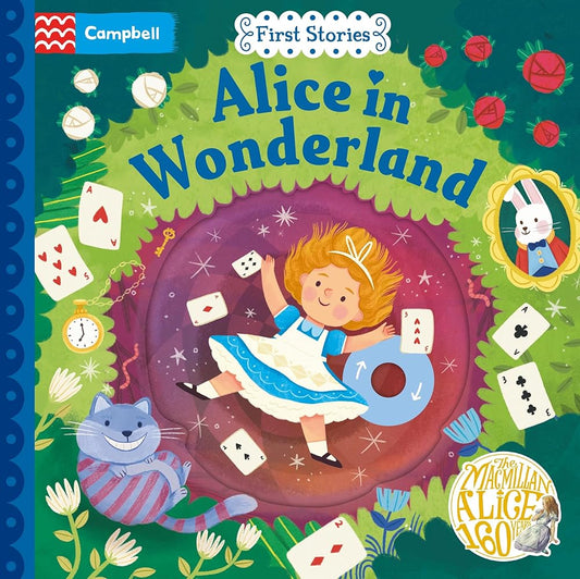 Alice in Wonderland: A Push, Pull, Slide Book (Campbell First Stories) cover image