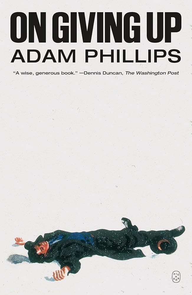 On Giving Up cover image