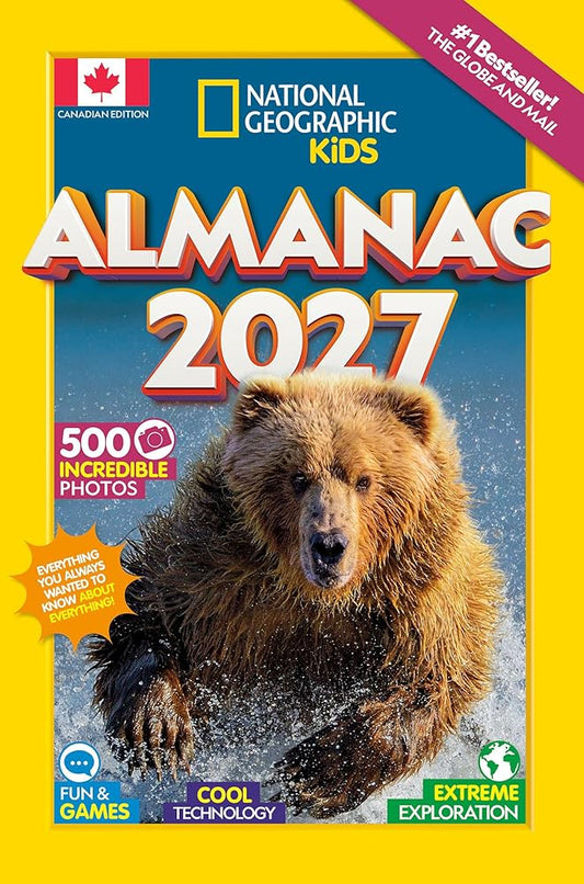 National Geographic Kids Almanac 2027 (Canadian Edition) (NGK Almanac) cover image