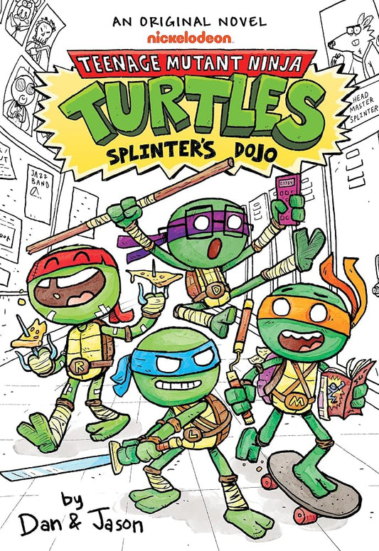 Splinter's Dojo (Teenage Mutant Ninja Turtles Illustrated Novel #1) cover image