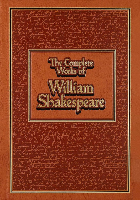 The Complete Works of William Shakespeare (Leather-bound Classics) cover image