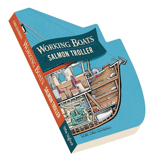 Working Boats: Salmon Troller (board book): A Look-Inside Book cover image