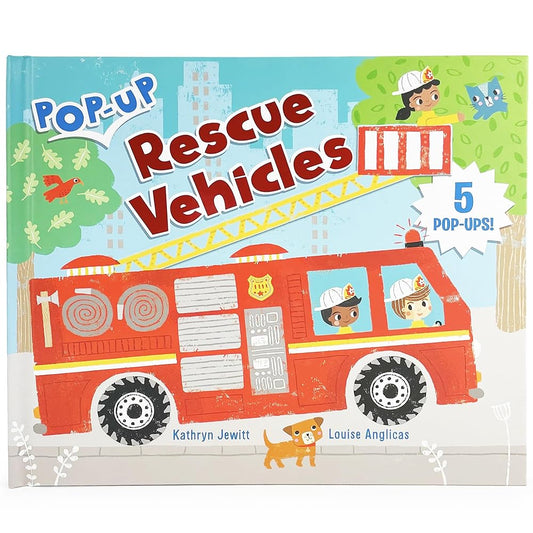Rescue Vehicles - Pop-Up Vehicle Board Book cover image