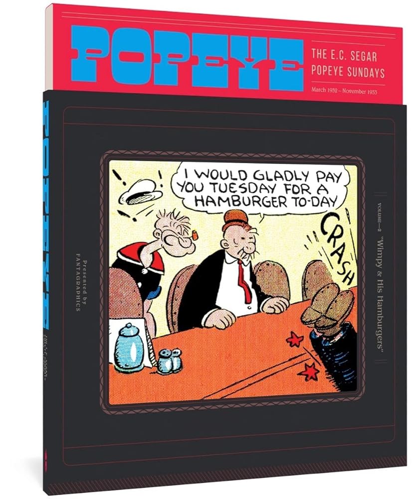 Popeye Volume 2: Wimpy & His Hamburgers (POPEYE HC) cover image