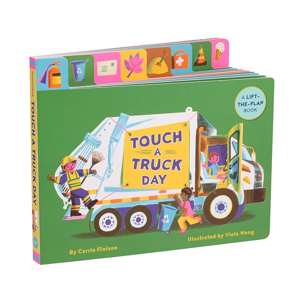 Touch a Truck Day: A Lift-the-Flap Book cover image