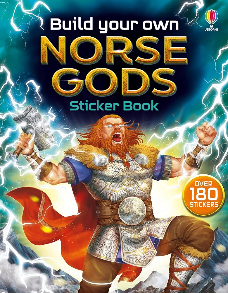 Build Your Own Norse Gods (Build Your Own Sticker Book) cover image