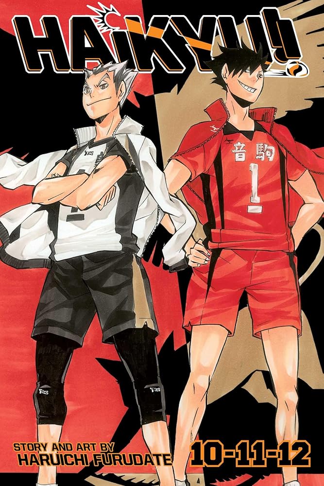 Haikyu!! (3-in-1 Edition), Vol. 4 cover image