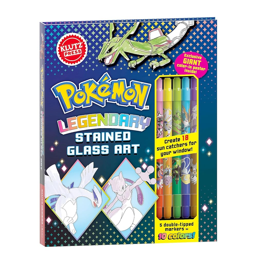 Pokémon Legendary Stained Glass cover image