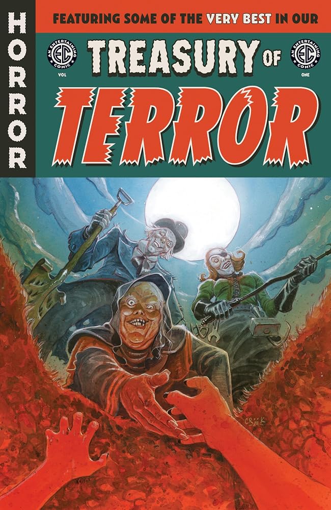 The EC Comics Treasury of Terror Vol. 1 cover image
