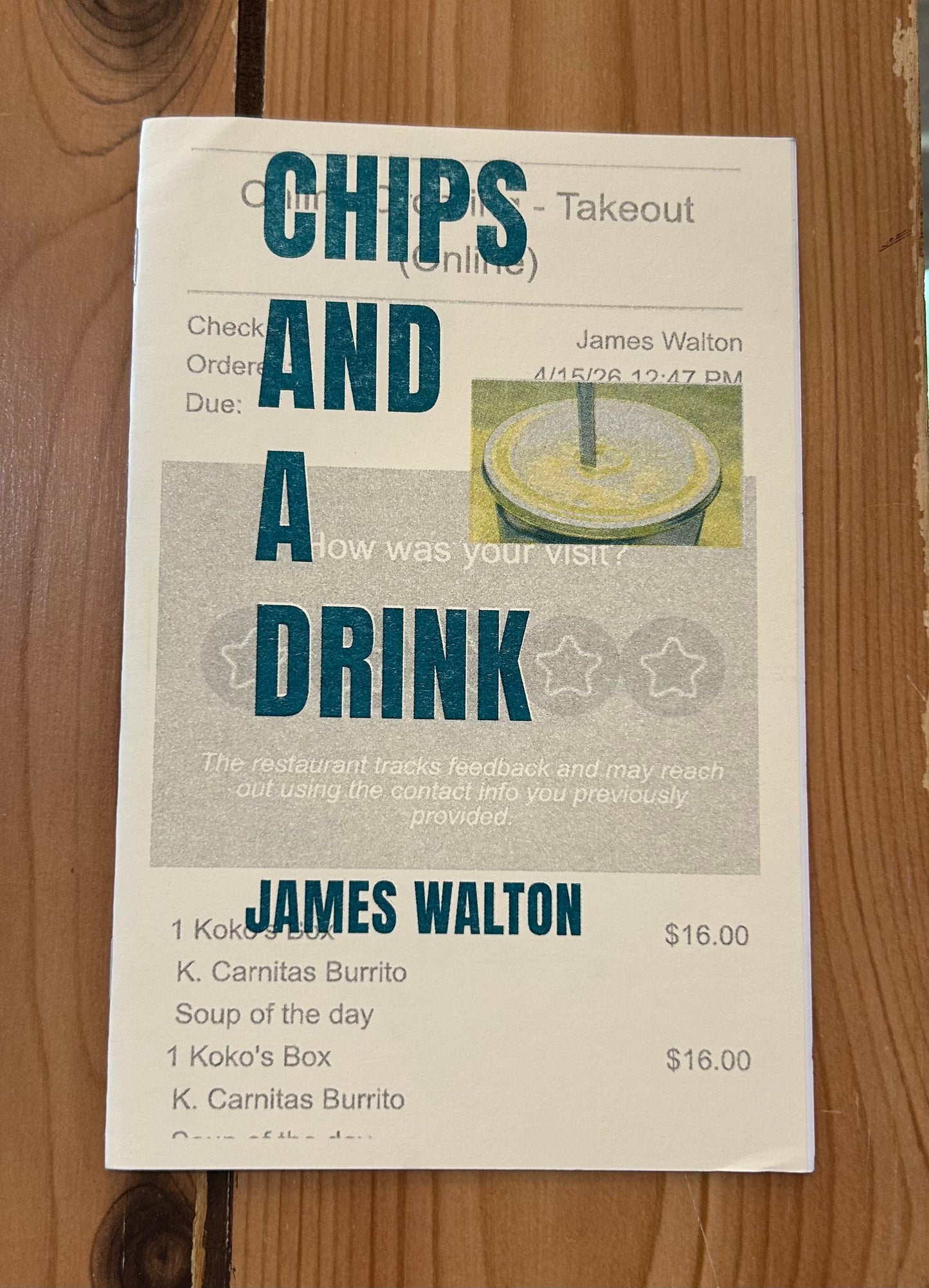 Chips and a Drink