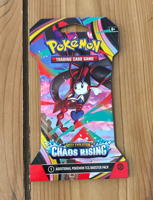 Pokémon Chaos Rising Sleeved Booster