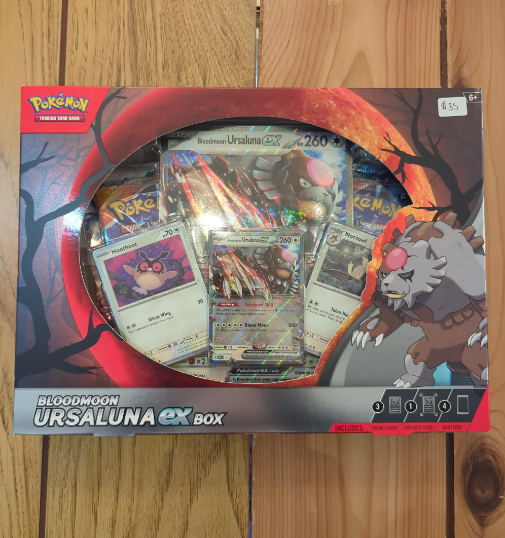 Pokemon TCG: Bloodmoon Ursaluna ex Box