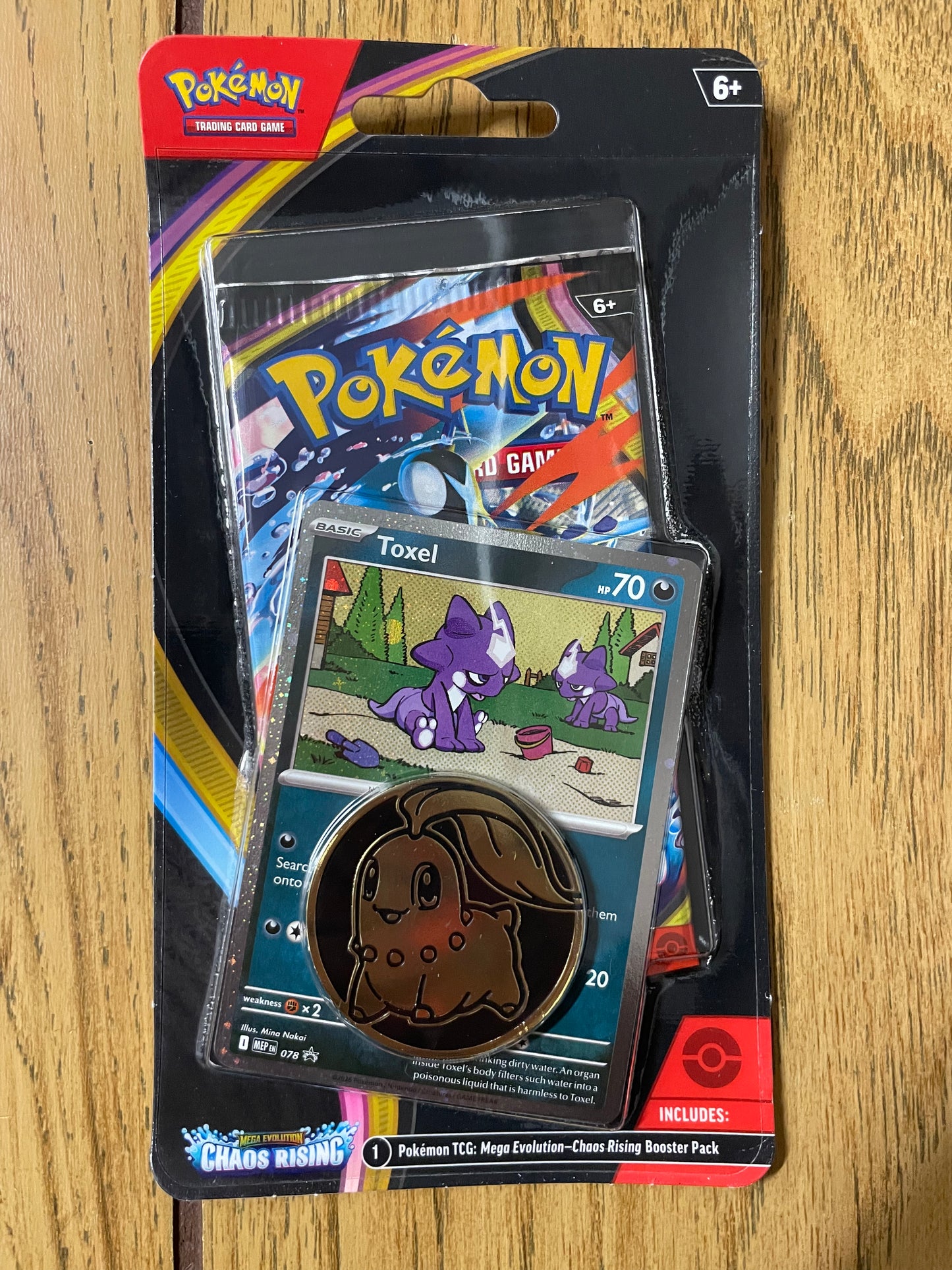Pokemon: Mega Evolution - Chaos Rising Checklane Booster