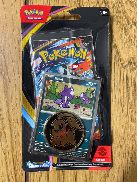 Pokemon: Mega Evolution - Chaos Rising Checklane Booster