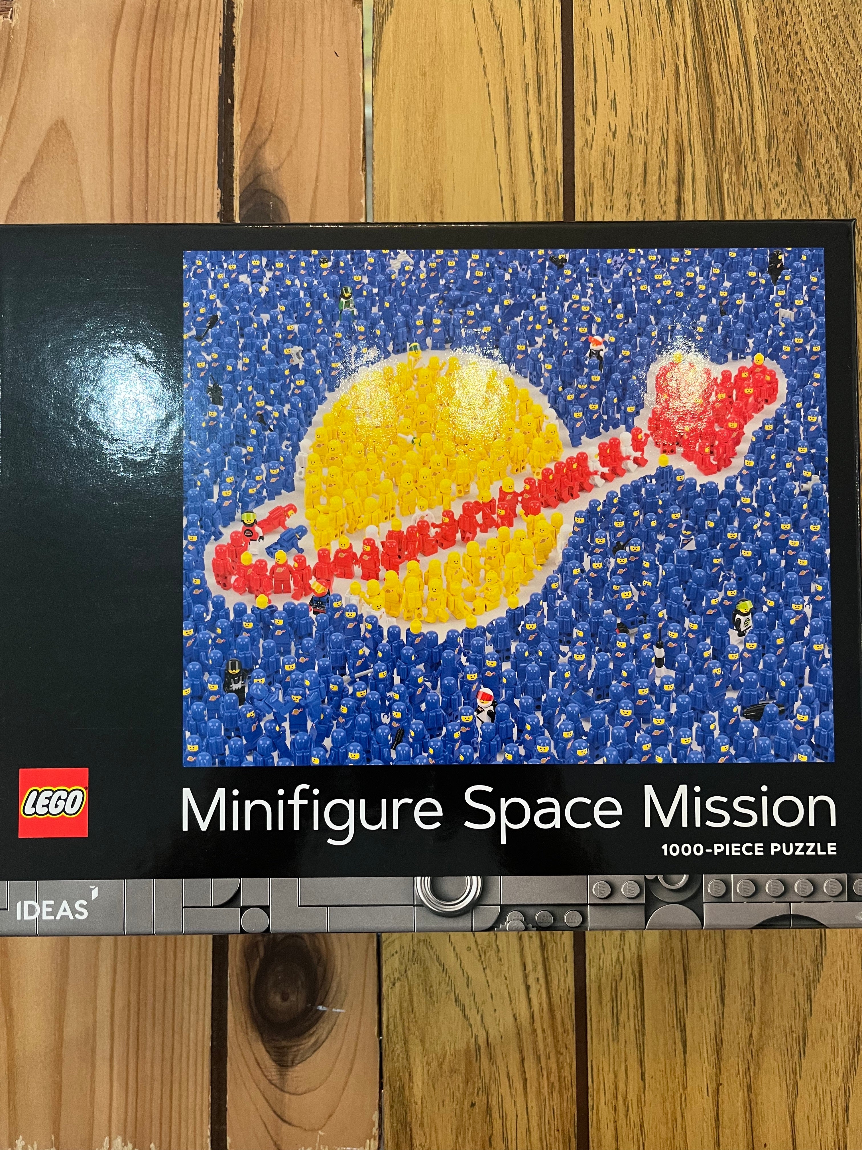 Lego minifigure 1000 piece jigsaw online puzzle