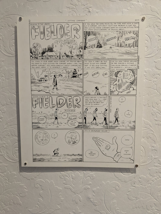 Kevin Huizenga Original Page, No. 1