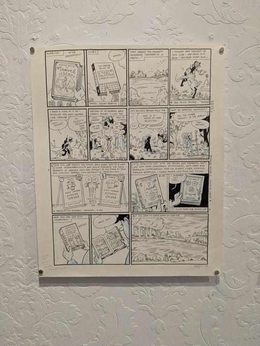 Kevin Huizenga Original Page, No. 2