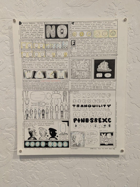 Kevin Huizenga Original Page, No. 3