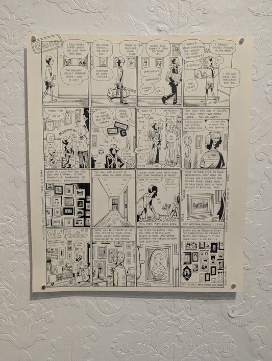 Kevin Huizenga Original Page, No. 5
