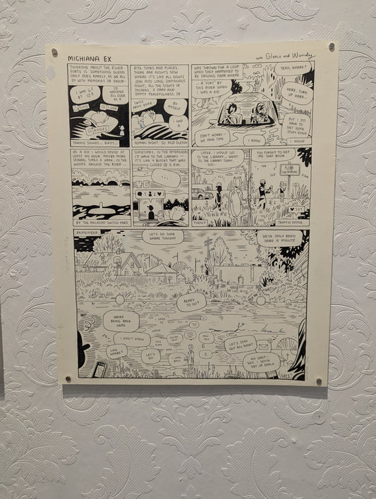 Kevin Huizenga Original Page, No. 7