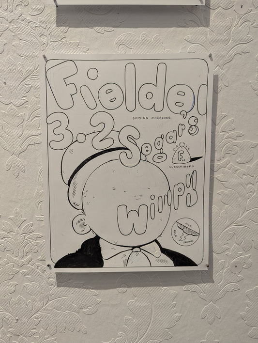 Kevin Huizenga Original Page, No. 9
