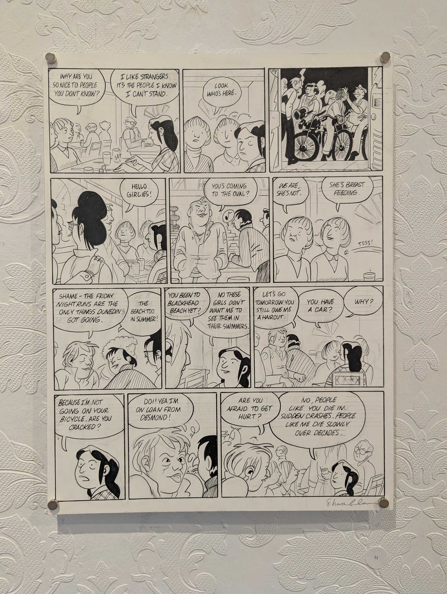 Sammy Harkham Original Page, No. 11