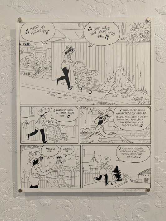 Sammy Harkham Original Page, No. 12
