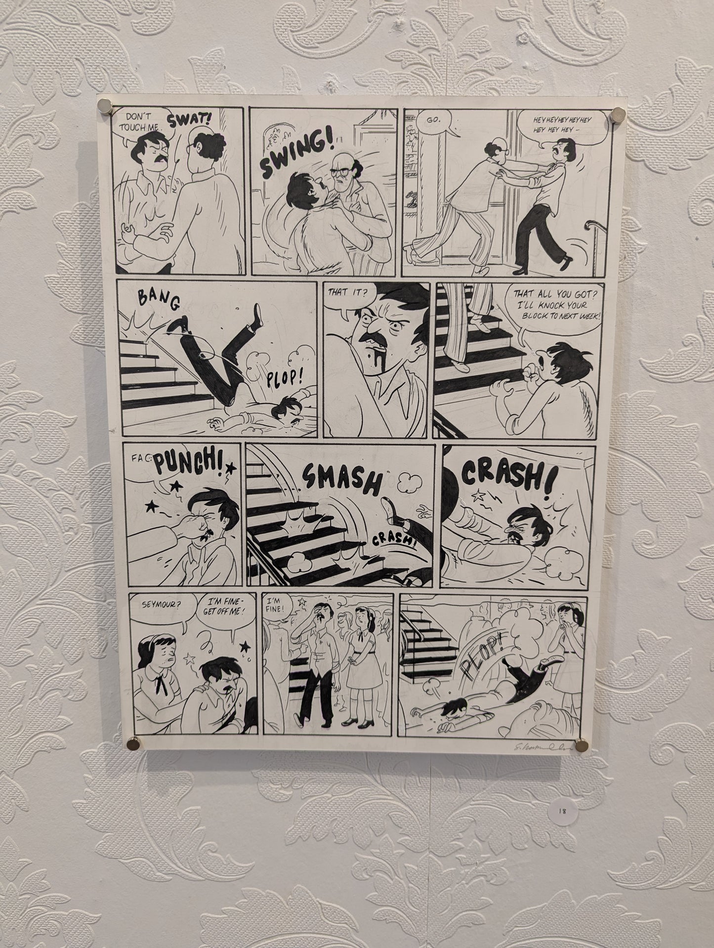 Sammy Harkham Original Page, No. 18