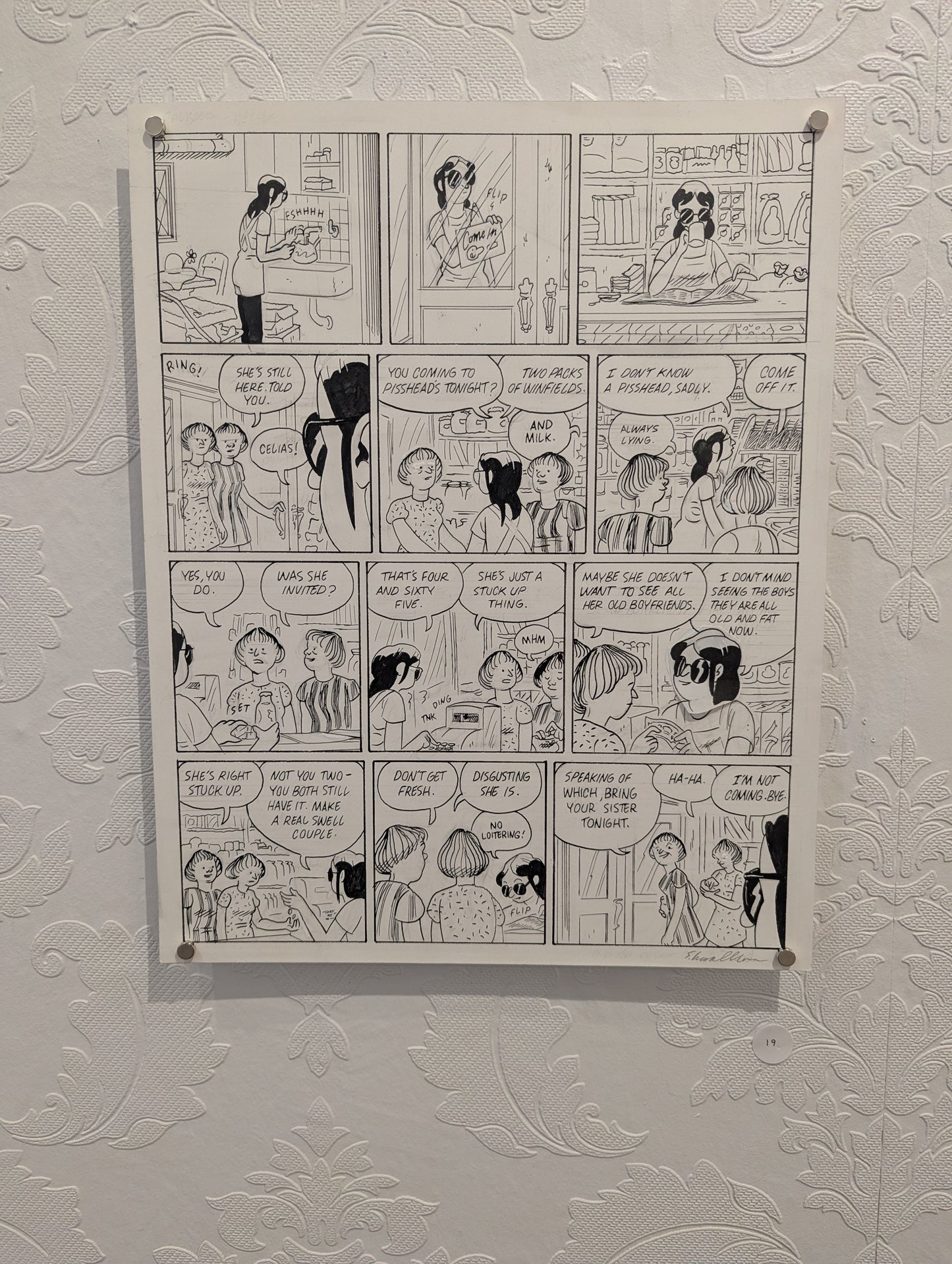 Sammy Harkham Original Page, No. 19